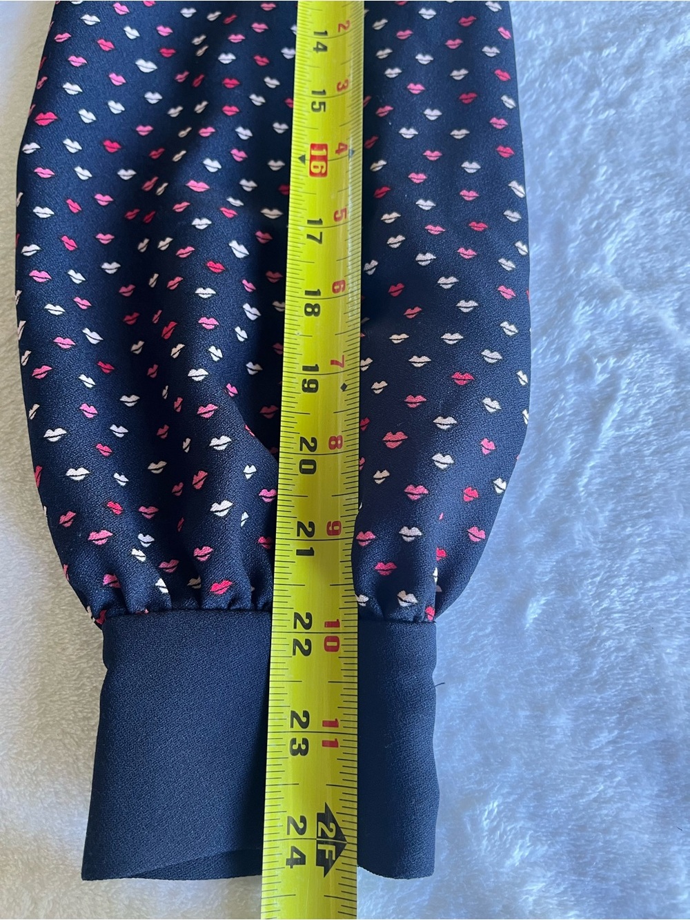 Kate Spade New York Navy Lip Print Dress – Women’s Size 4 - Picture 5 of 8